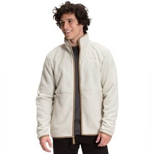 The North Face Dunraven full zip Sherpa fleece sweater large